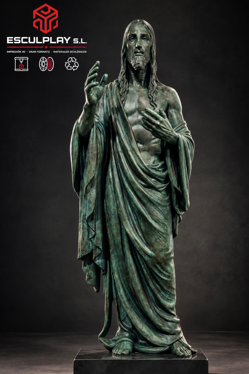 Escultura Monumental Sagrado Corazón